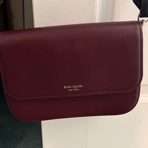 Kate Spade Deep Red Crossbody Bag